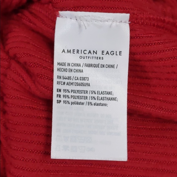 🎄 3/$35 2x👯‍♀️Host Pick⚡️American Eagle Oversized V Neck Tee - Picture 13 of 16